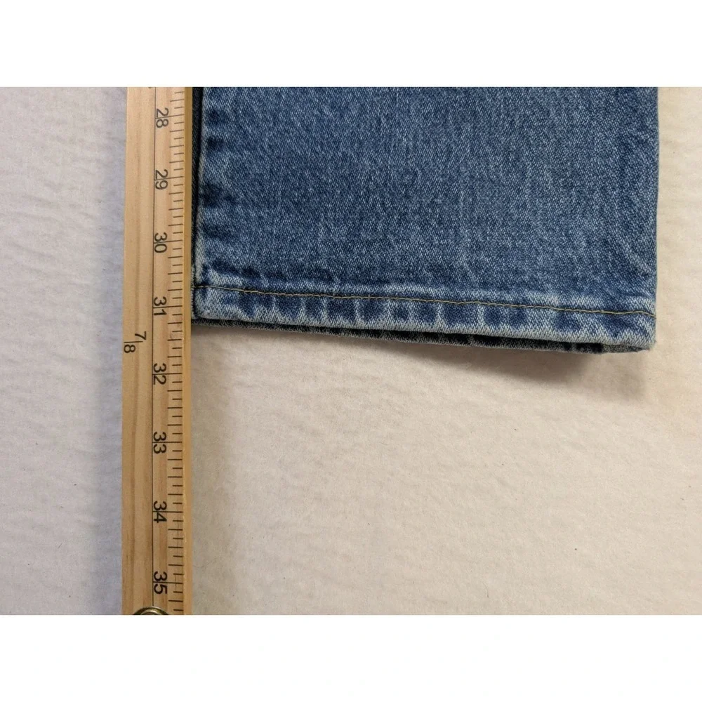 Wrangler George Strait Cowboy Cut Jeans 31 X 32 Blue Denim Straight Leg
